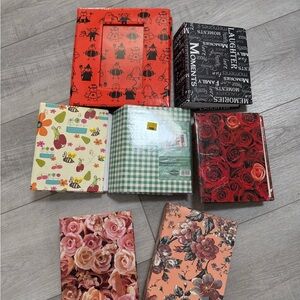 Photo Album Lot of 7 Scrapbooking Photography